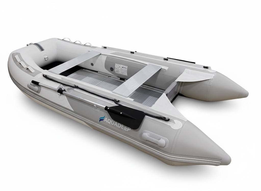 AQUADEEP Aluminyum Tabanlı Şişme Bot 330 - Acik Gri