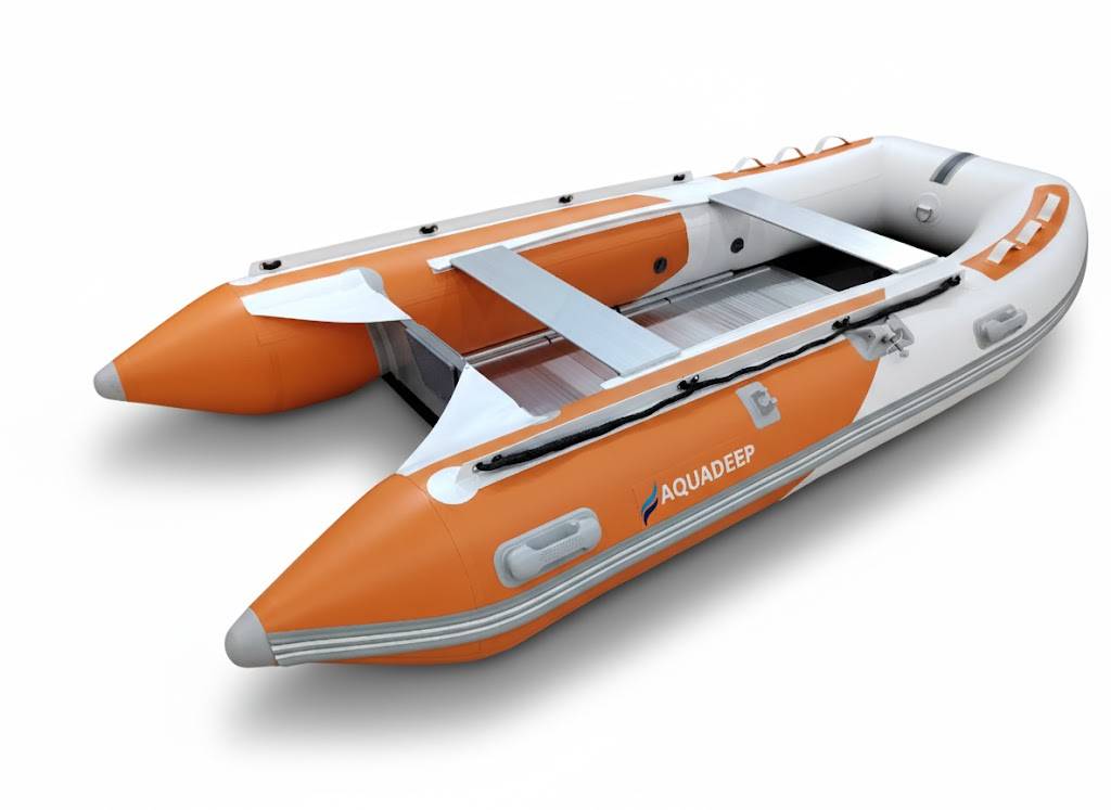 AQUADEEP Aluminyum Tabanlı Şişme Bot 330 - Turuncu