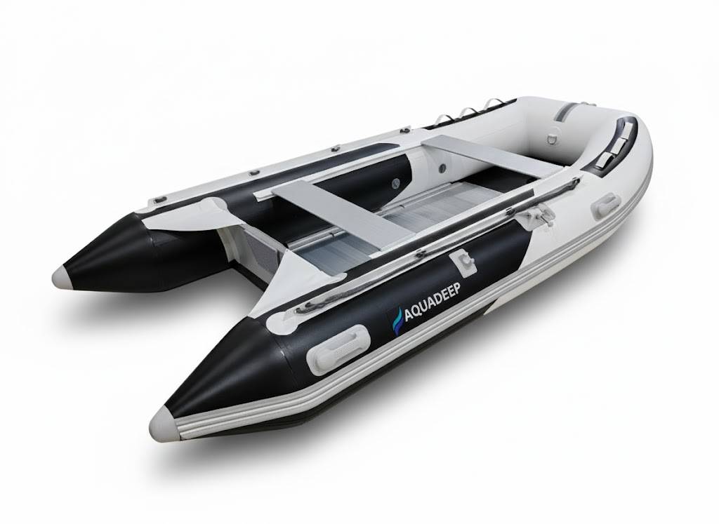 AQUADEEP Aluminyum Tabanlı Şişme Bot 300 - Siyah